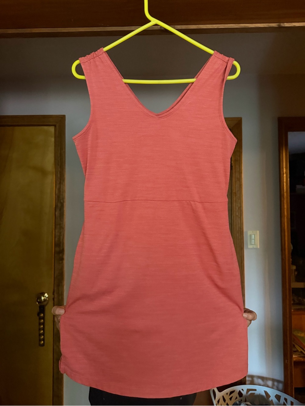 Toad&Co Coral Sleeveless V-Neck Mini Dress